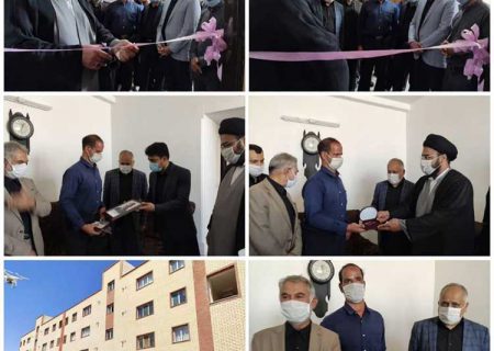 کلید ۶۰ واحد مسکن خیران در اردستان تحویل متقاضیان شد