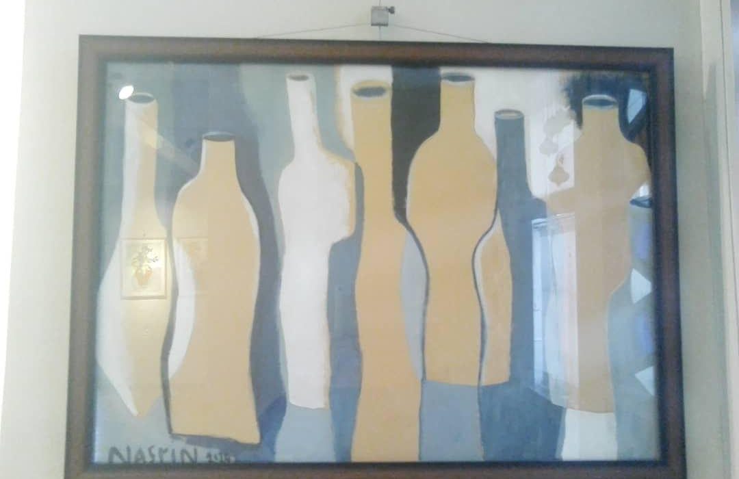 نقاشی های نسرین آزاد محتشمی را در گالری خانه هنرمندان ببینید