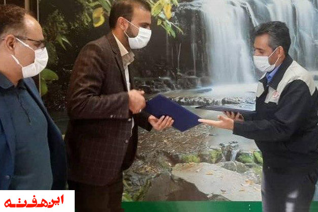 امضا تفاهم نامه همکاری ذوب آهن اصفهان و کمیته امداد امام خمینی(ره) لنجان