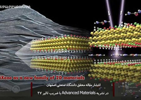 انتشار مقاله محقق دانشگاه صنعتی اصفهان در نشریه Advanced Materials با ضریب تاثیر ۲۷