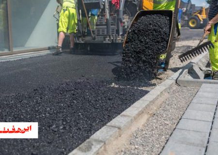 آسفالت حفاظتی ۱۰۰ کیلومتر از راه های روستایی خوروبیابانک