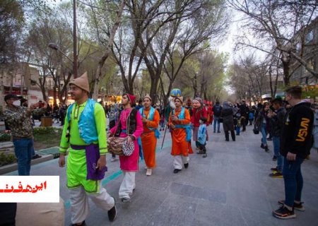 باز آفرینی آئین‌های نوروزی در ویژه برنامه “عیدانه، استقبال از بهار”