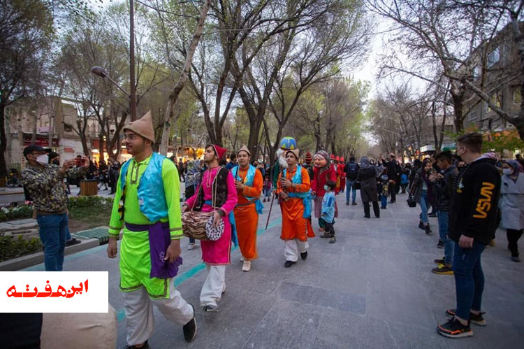 باز آفرینی آئینهای نوروزی در ویژه برنامه “عیدانه، استقبال از بهار”