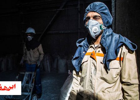 کارگران معدن ذغال رو سیاه شده اند