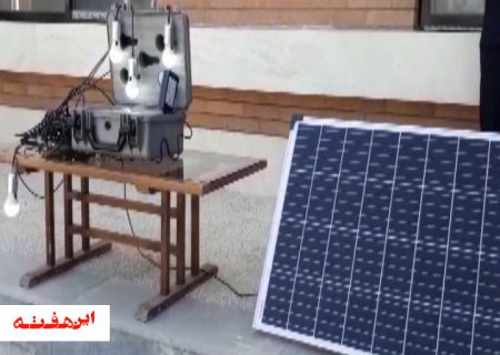 پنجره های خورشیدی بر فراز چادرهای عشایر ایل عرب جرقویه